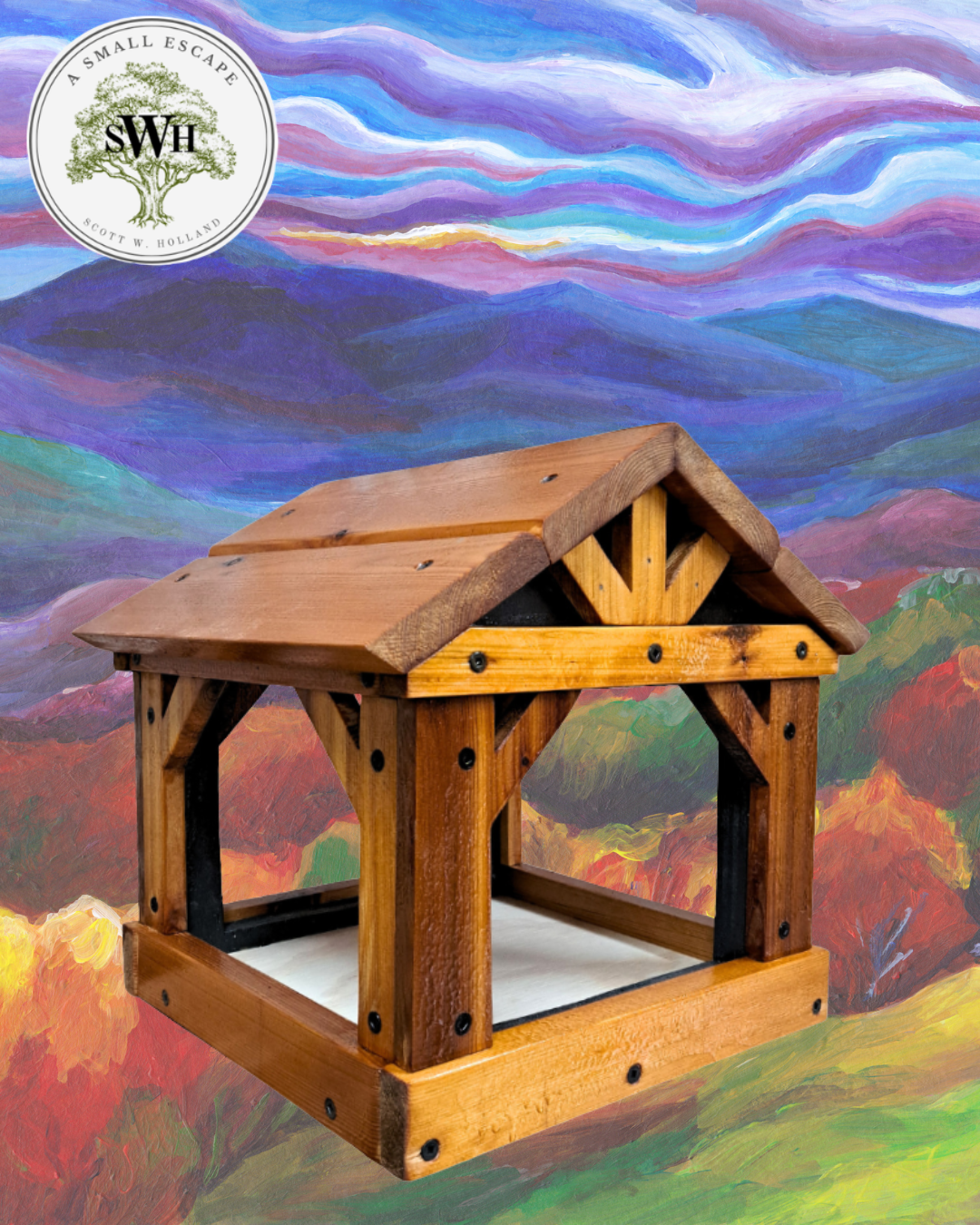 Joyful Stable Bird Feeder