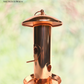 Copper plated Hanging seed feeder