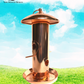 Copper plated Hanging seed feeder