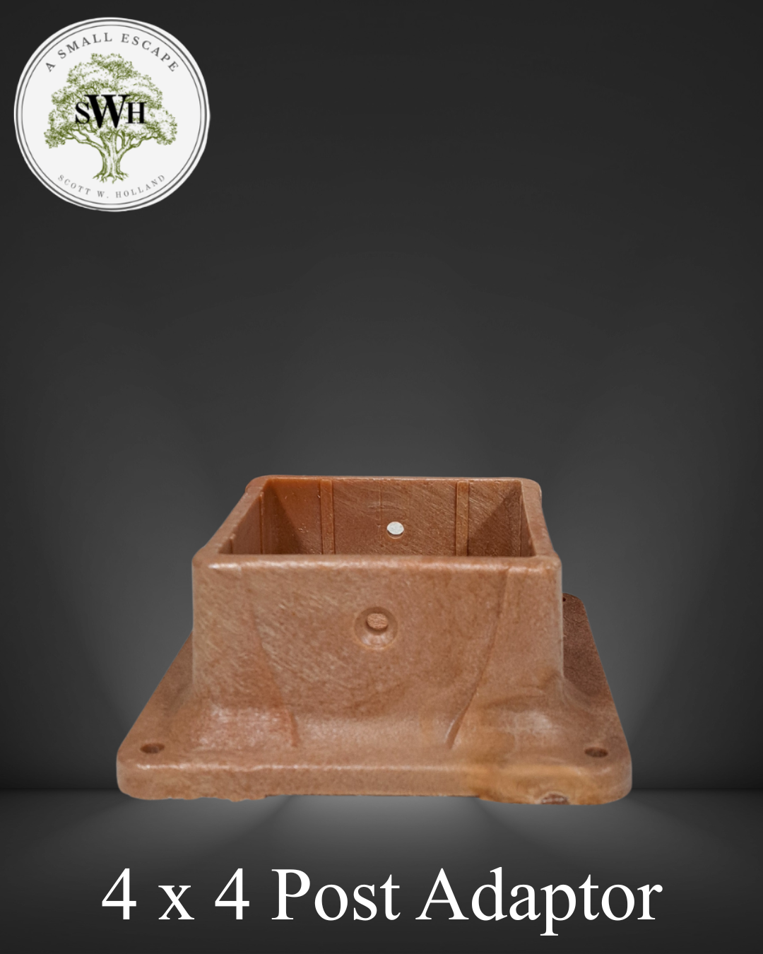 4 x 4 Redwood Post Adaptor