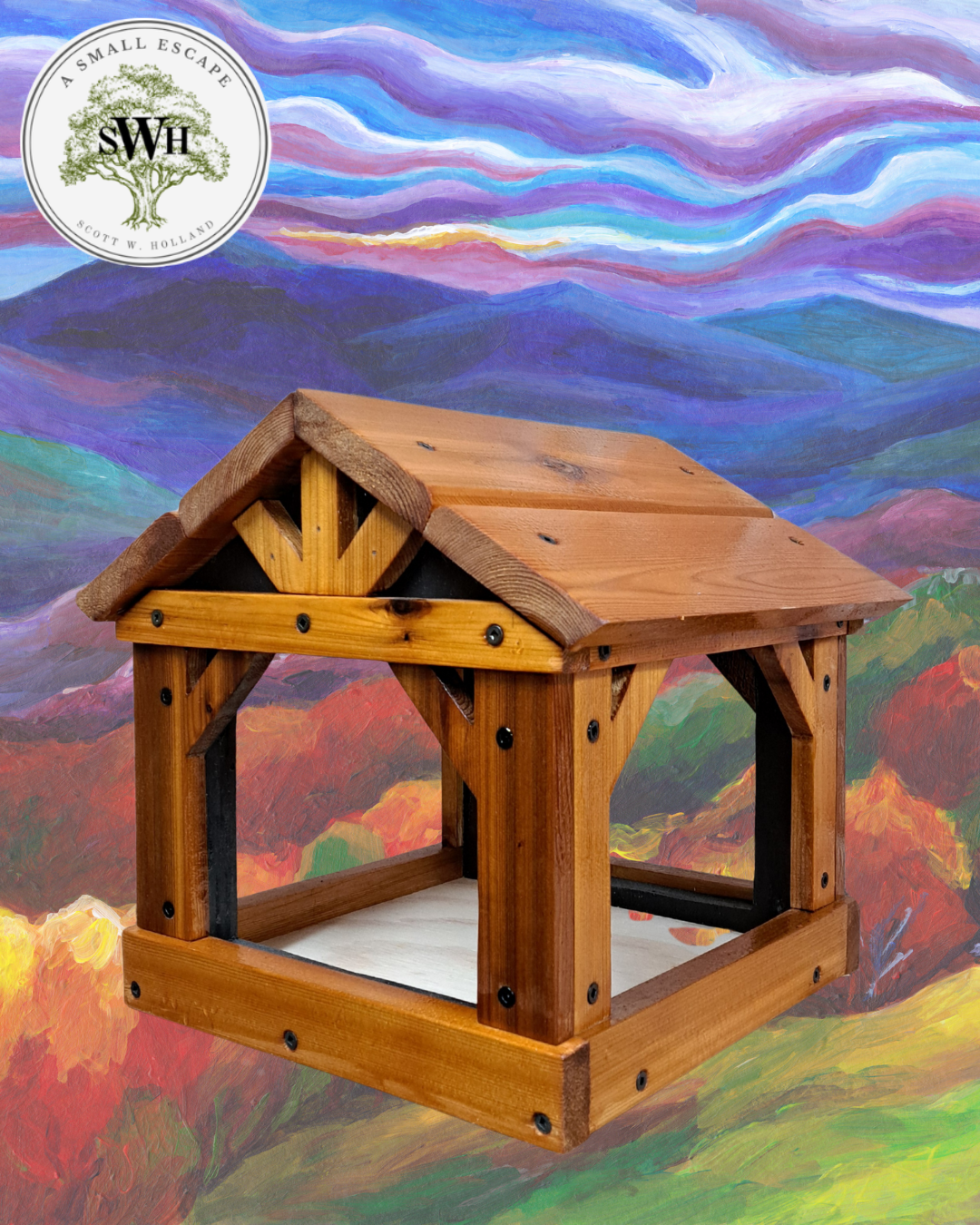 Joyful Stable Bird Feeder