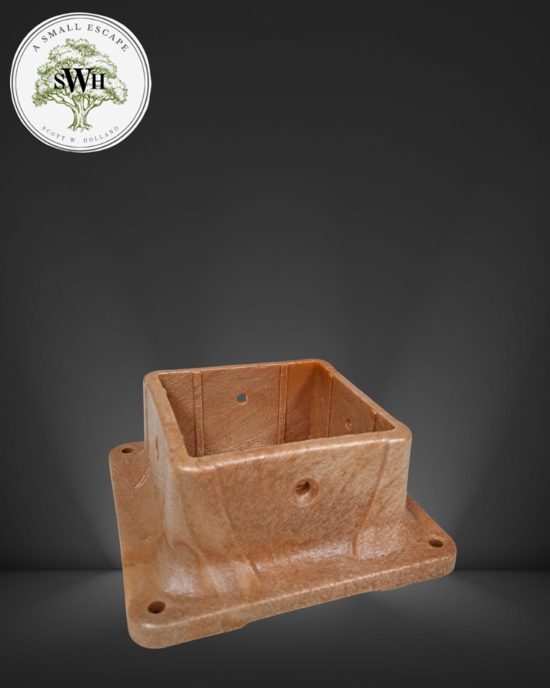 4 x 4 Redwood Post Adaptor