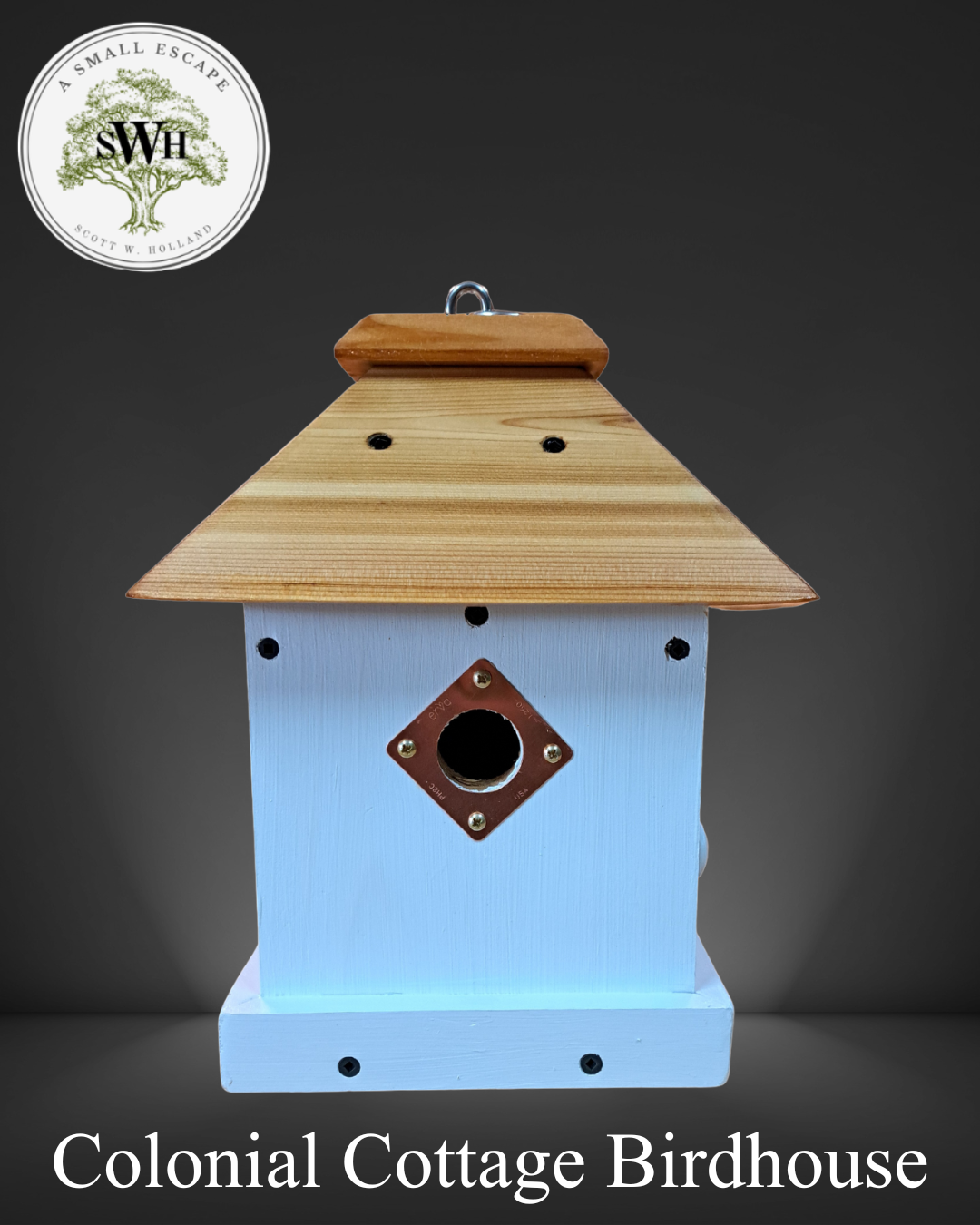 Colonial Cottage Birdhouse