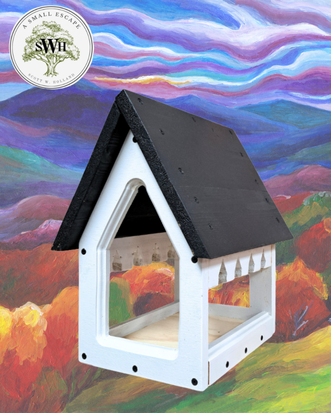 Little Country Church Bird Feeder