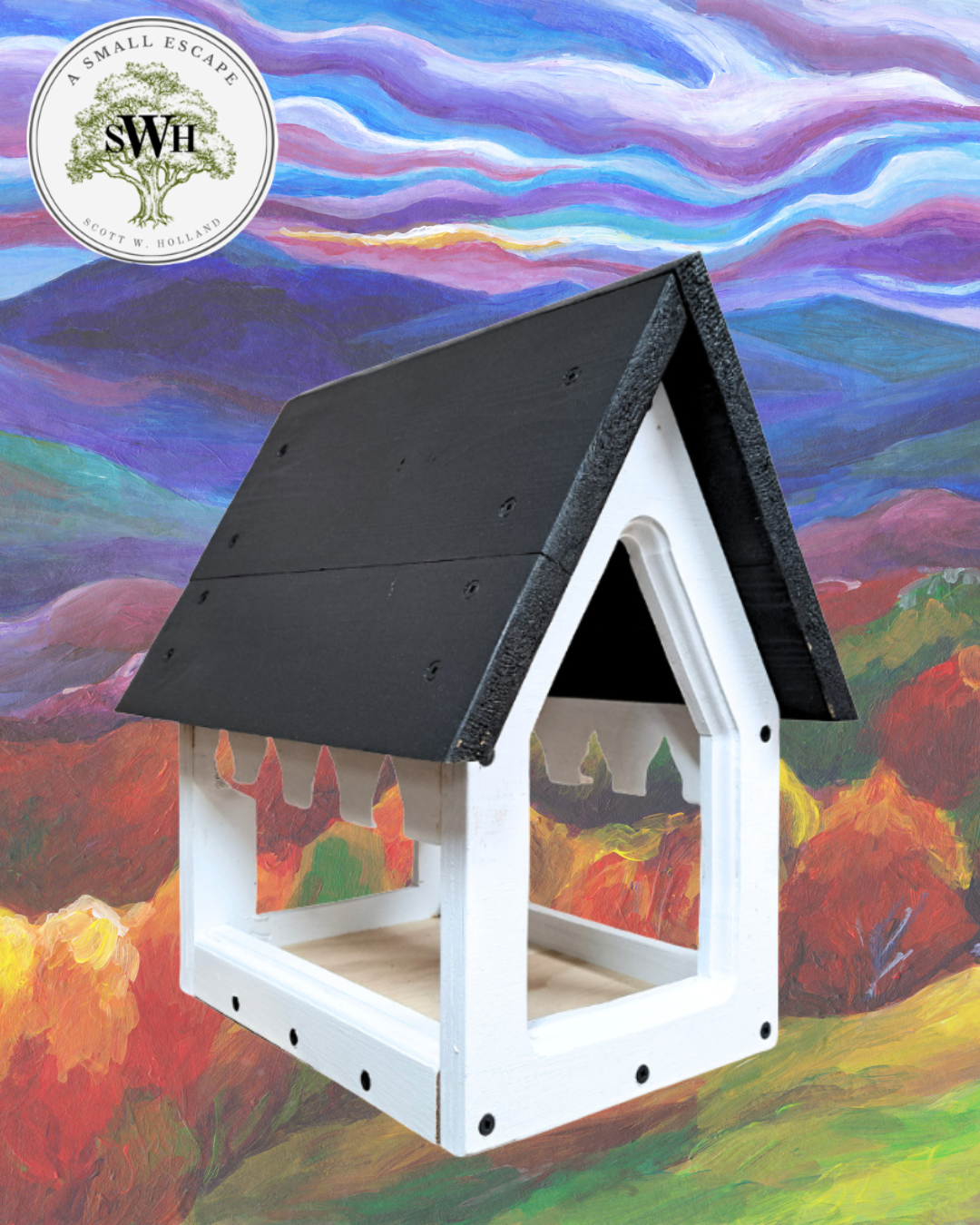 Little Country Church Bird Feeder