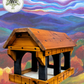 Covered Bridge Bird Feeder